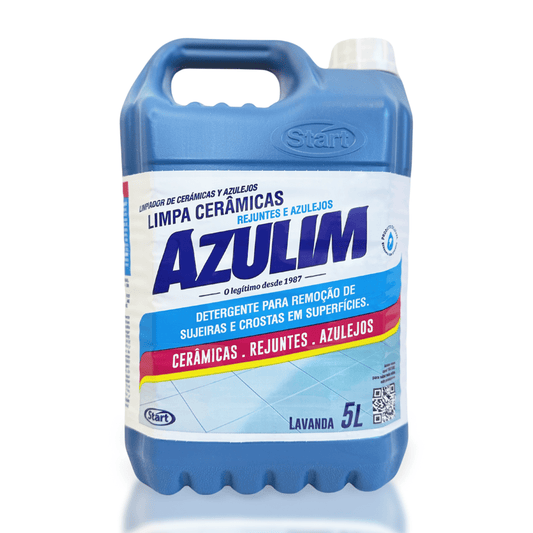 Limpa Cerâmica, Azulejo e Rejunte Lavanda Azulim 5 litros - e - dona