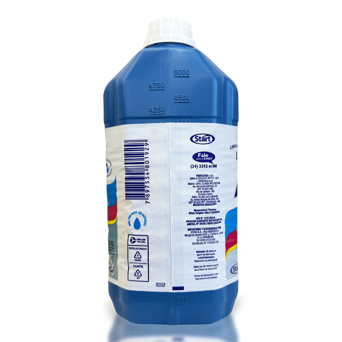 Limpa Cerâmica, Azulejo e Rejunte Lavanda Azulim 5 litros - e - dona