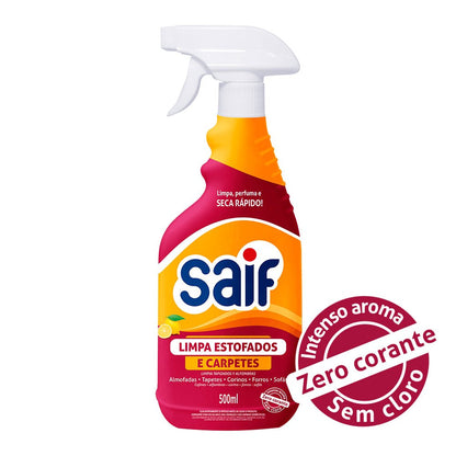Limpa Estofados 500ml Saif Spray - e - dona