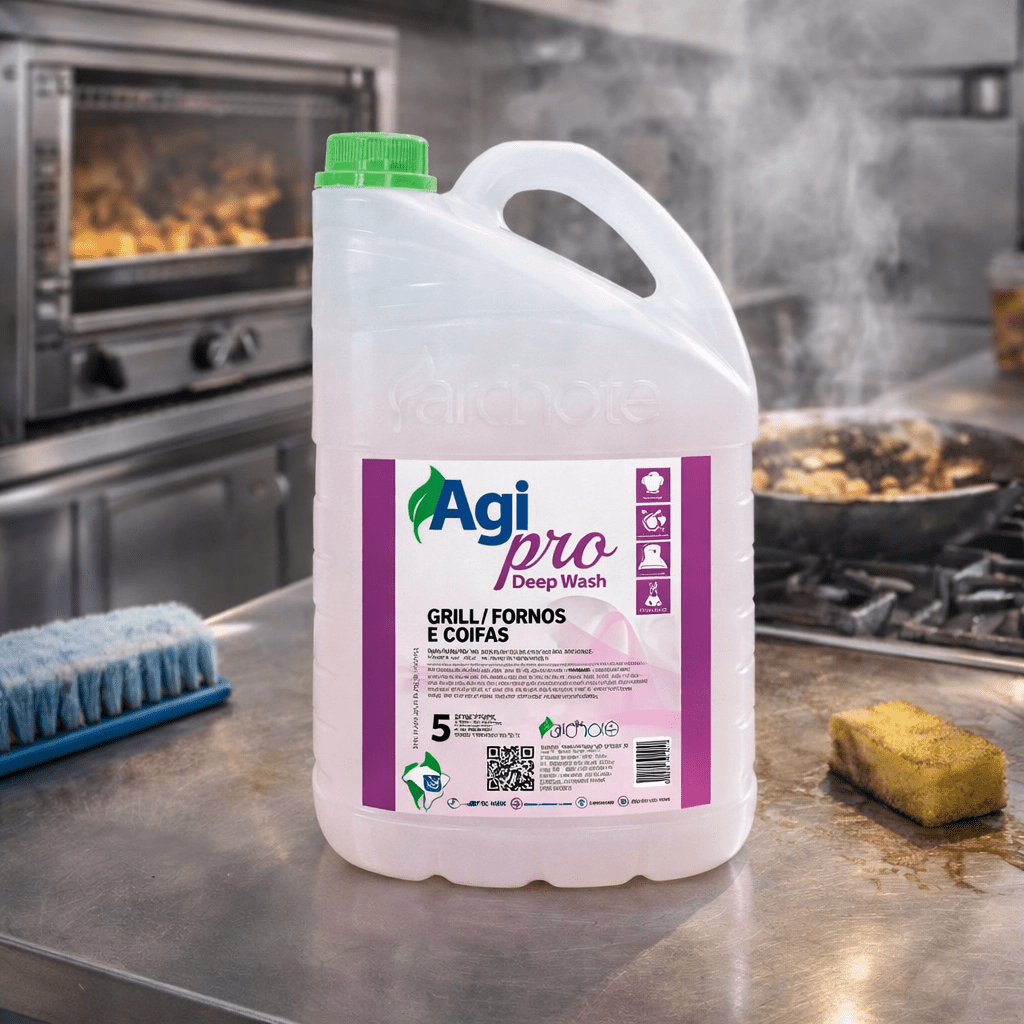 Limpa fornos e coifas Deep Wash Agi pro 5 Litros - e - dona