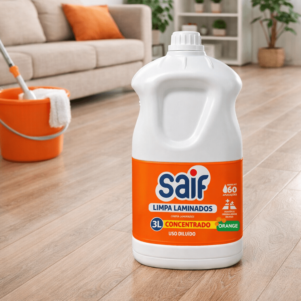 Limpa Laminados Concentrado Orange 3L Saif - e - dona