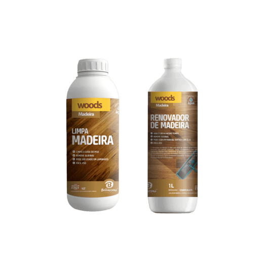 Limpa Madeira + Renovador 1L Bellinzoni - e - dona