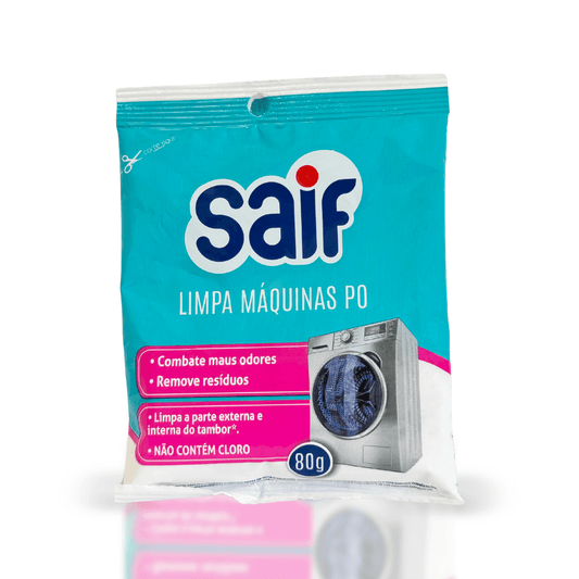 Limpa Máquinas Pó 80g Saif - e - dona