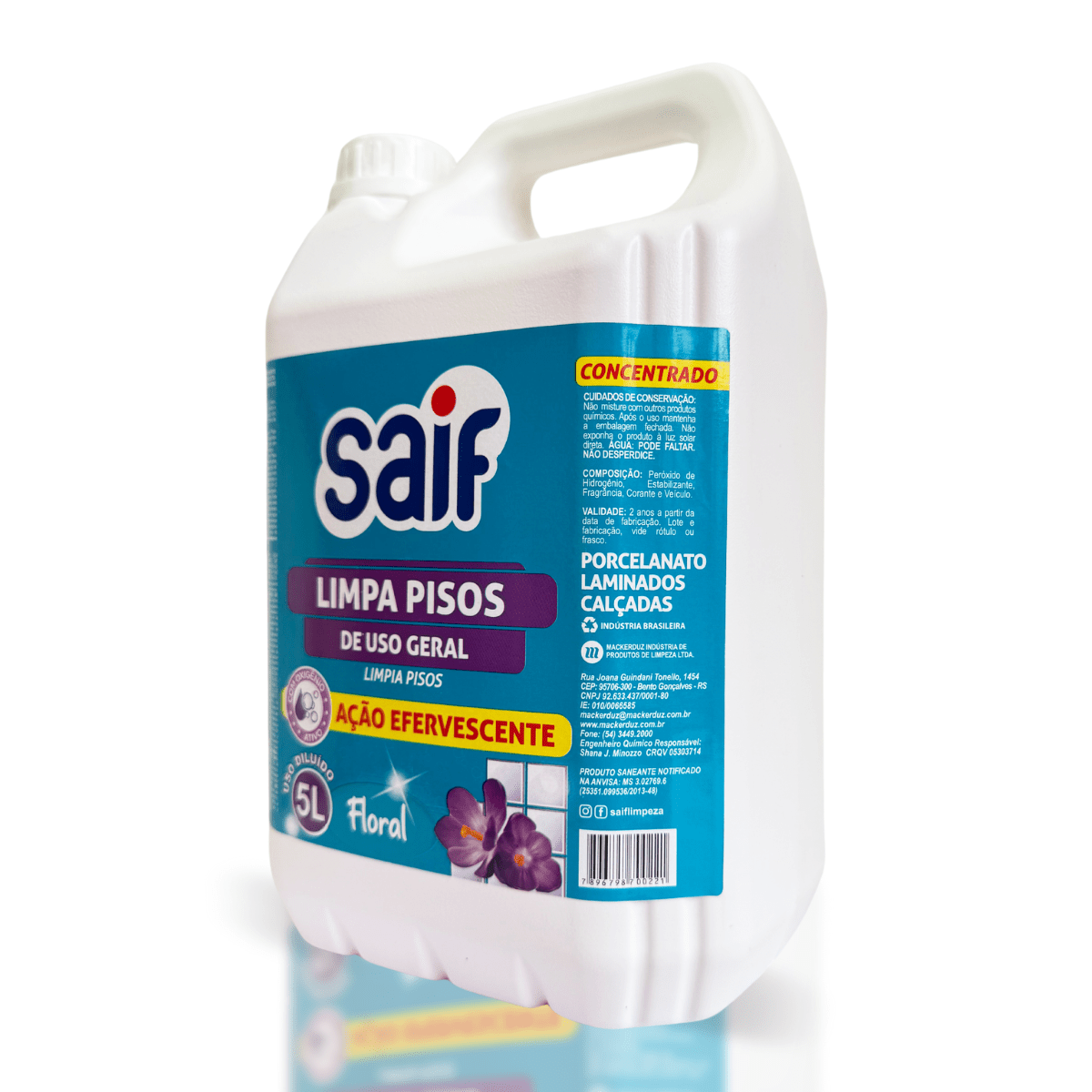 Limpa Piso 5L Floral Saif - e - dona