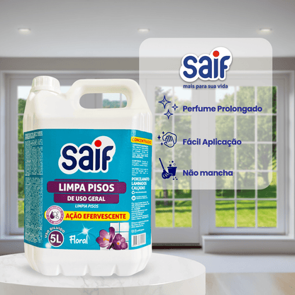 Limpa Piso 5L Floral Saif - e - dona