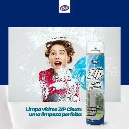 Limpa Vidro Zip Spray 400ml - e - dona