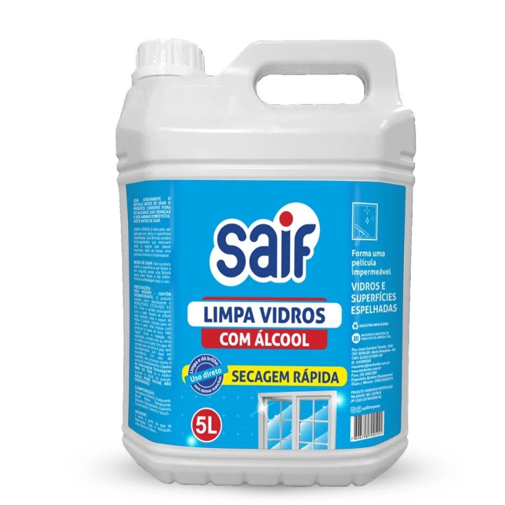 Limpa Vidros 5 litros Saif - e - dona