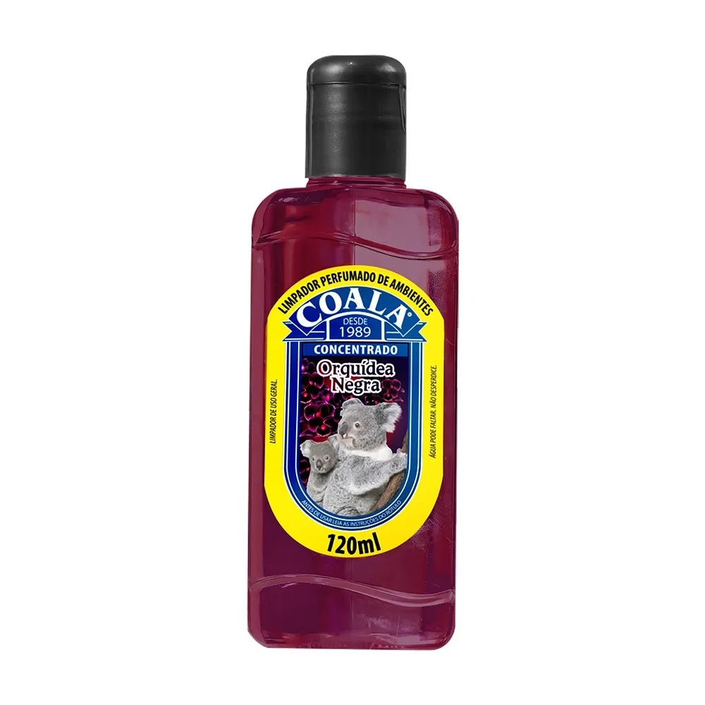 Limpador Perfumado 120ml Orquídea Negra Coala - e - dona