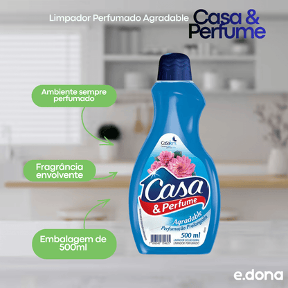 Limpador Perfumado Agradable Casa & Perfume 500ml - e - dona
