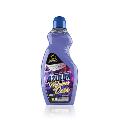 Limpador Perfumado Carinho Azulim 1 litro - e - dona