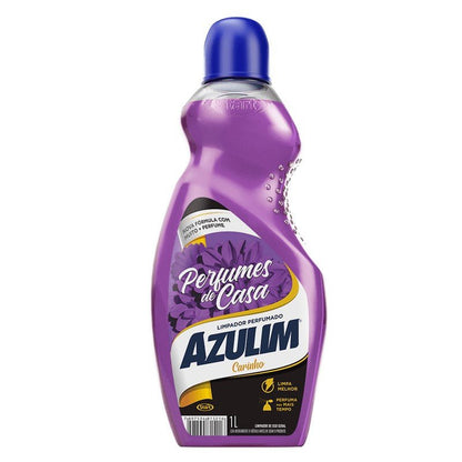 Limpador Perfumado Carinho Azulim 1 litro - e - dona