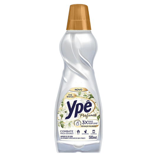 Limpador Perfumado Chá Branco 500ml Ypê - e - dona