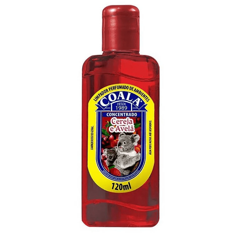 Limpador Perfumado Coala 120ml Cereja e Avelã - e - dona