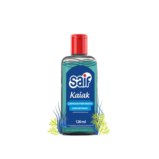 Limpador Perfumado Concentrado 120ml Kaiak Saif - e - dona