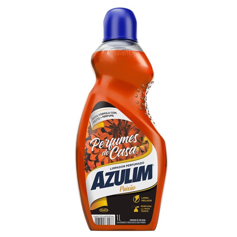 Limpador Perfumado Paixão Azulim 1 litro - e - dona