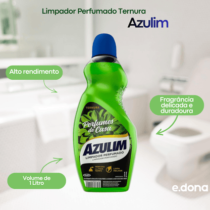 Limpador Perfumado Ternura Azulim 1 Litro - e - dona
