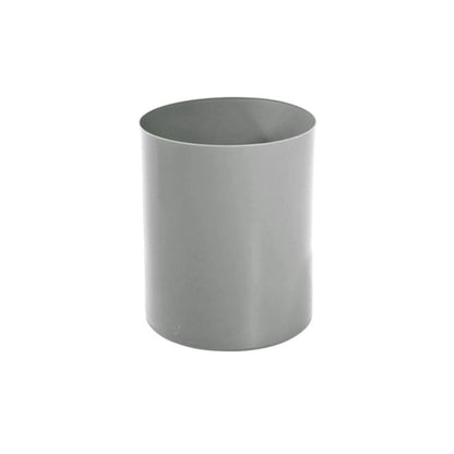 Lixeira 12L redonda Cinza sem tampa EB1C JSN - e - dona