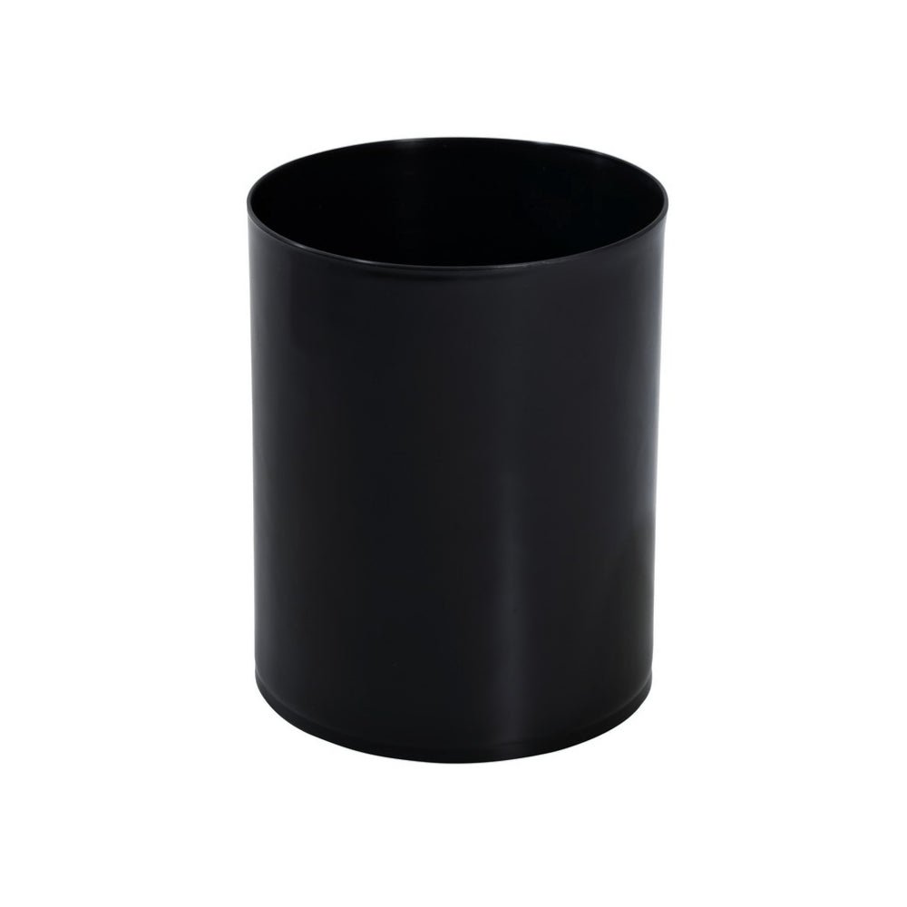 Lixeira 12L redonda Preta EB1P JSN - e - dona