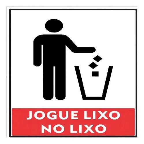 Lixeira 15L quadrada Branca com tampa e pedal Jaguar - e - dona