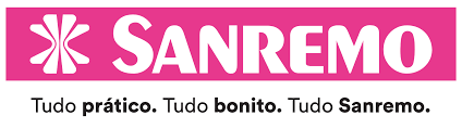 Lixeira 6,5L retangular gelo com tampa basculante branca Sanremo - e - dona