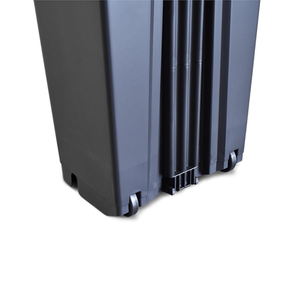 Lixeira Arqplast 60L com Roda e Pedal: Mais Praticidade e Higiene para sua Casa ou Escritório, com Tampa Click e Design Moderno - e - dona
