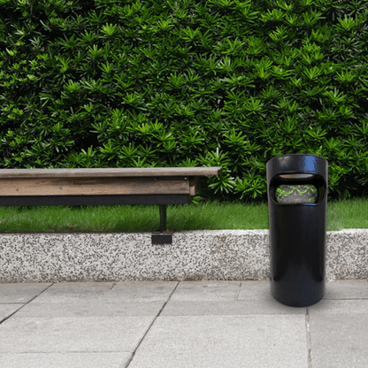 Lixeira cinzeiro Preto JSN C6P - e - dona