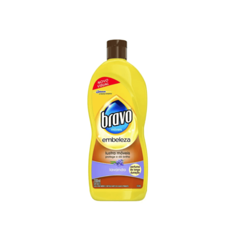 Lustra Móveis Lavanda Bravo 200ml - e - dona