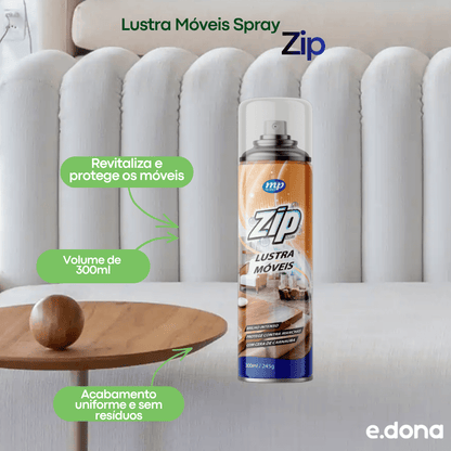 Lustra Móveis Spray Zip 300ml - e - dona