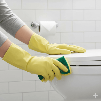 Luva Confort Látex Amarela P Danny - e - dona