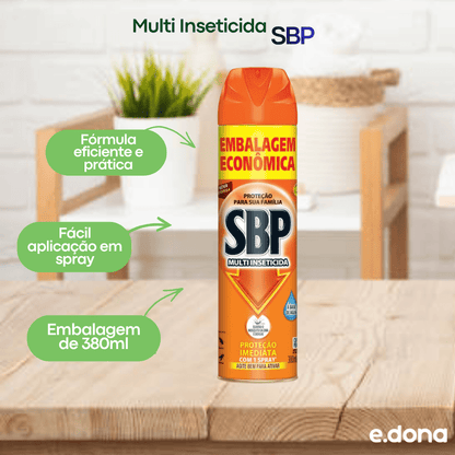 Multi Inseticida SBP Tradicional Embalagem Econômica 380ml - e - dona