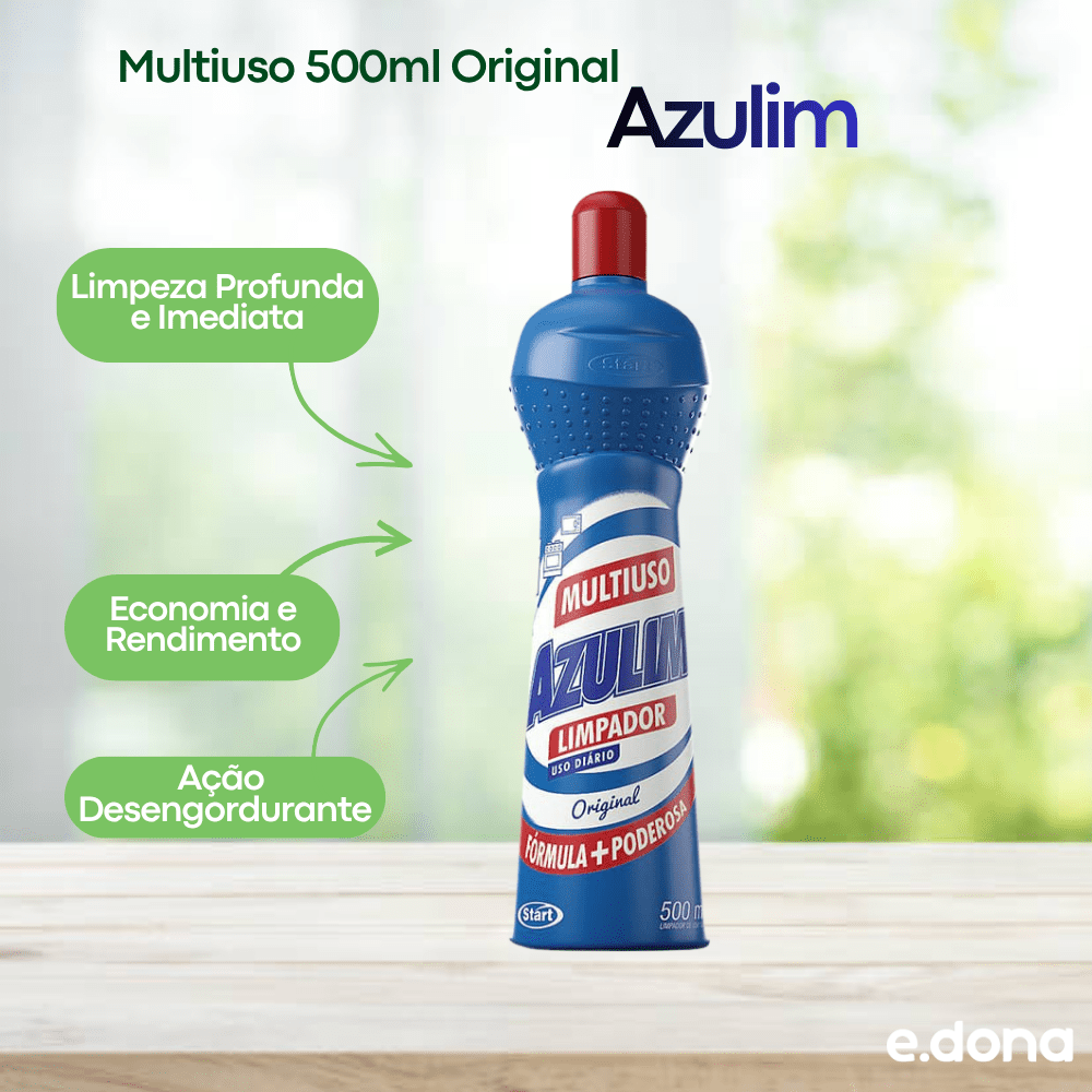 Multiuso 500ml Original Azulim - e - dona