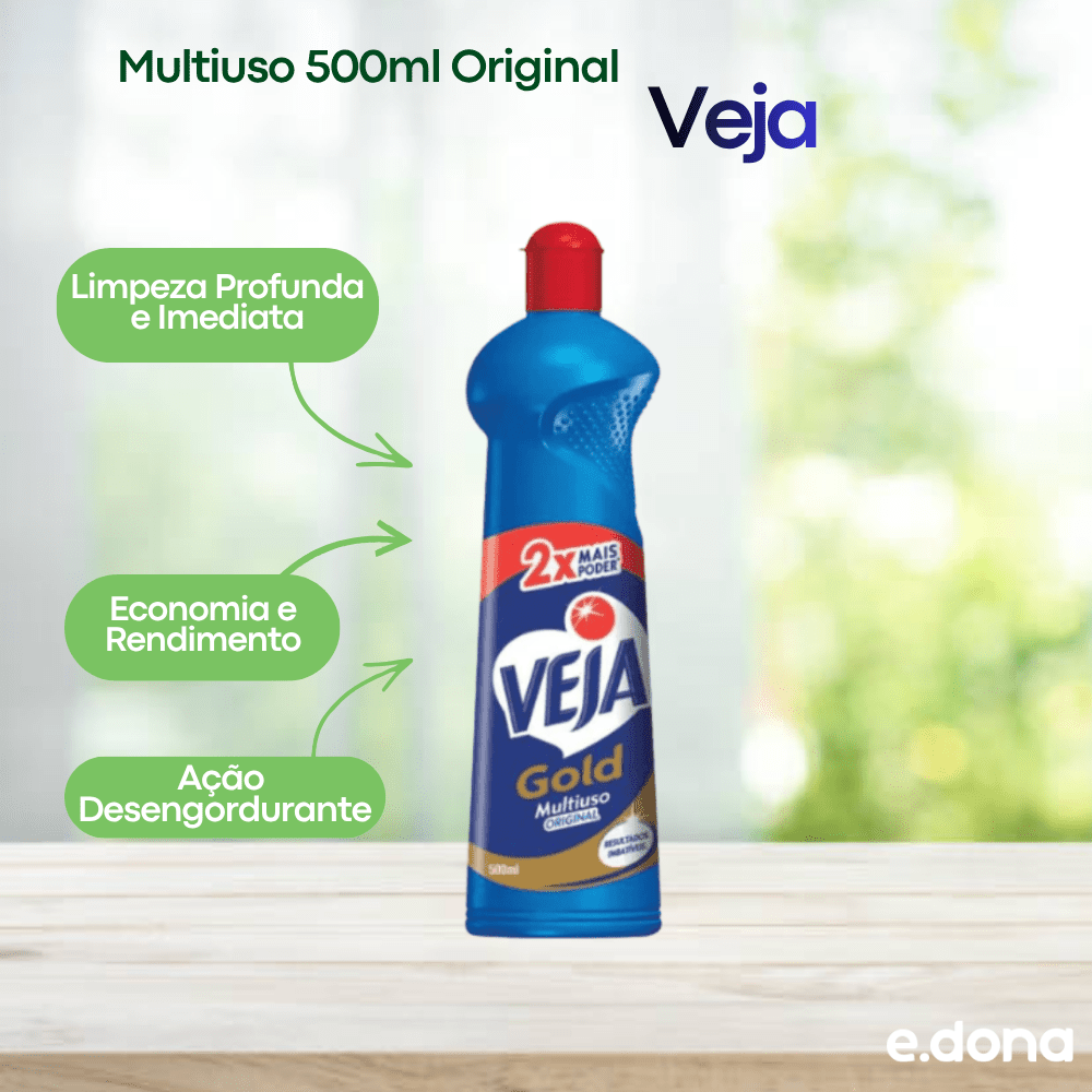 Multiuso 500ml Original Veja - e - dona