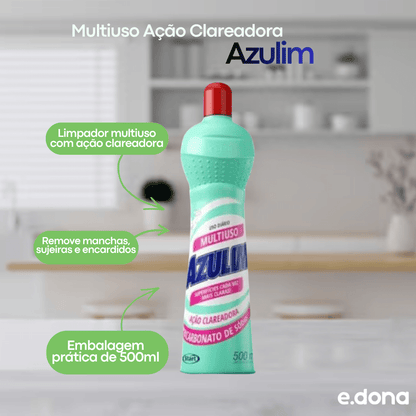 Multiuso Ação Clareadora Azulim 500ml - e - dona