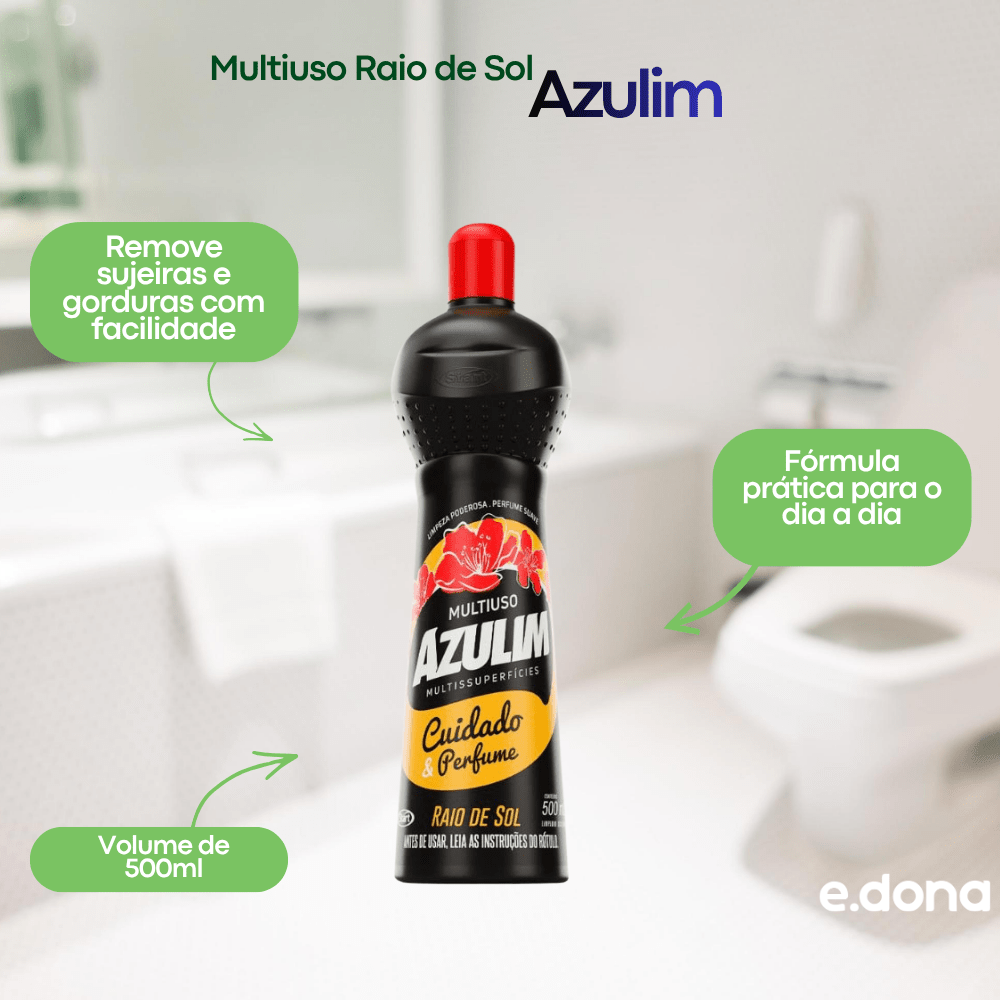 Multiuso Raio de Sol Azulim 500ml - e - dona