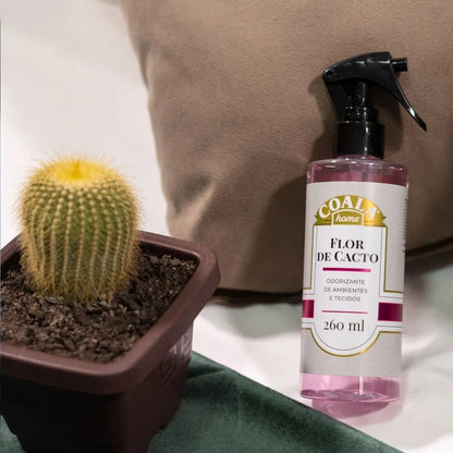 Odorizador de ambiente e tecidos 260ml Flor de Cacto Coala - e - dona