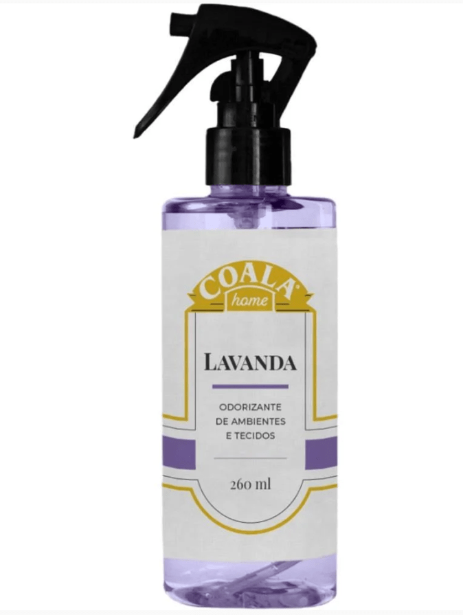 Odorizador de ambiente e tecidos 260ml Lavanda Coala - e - dona