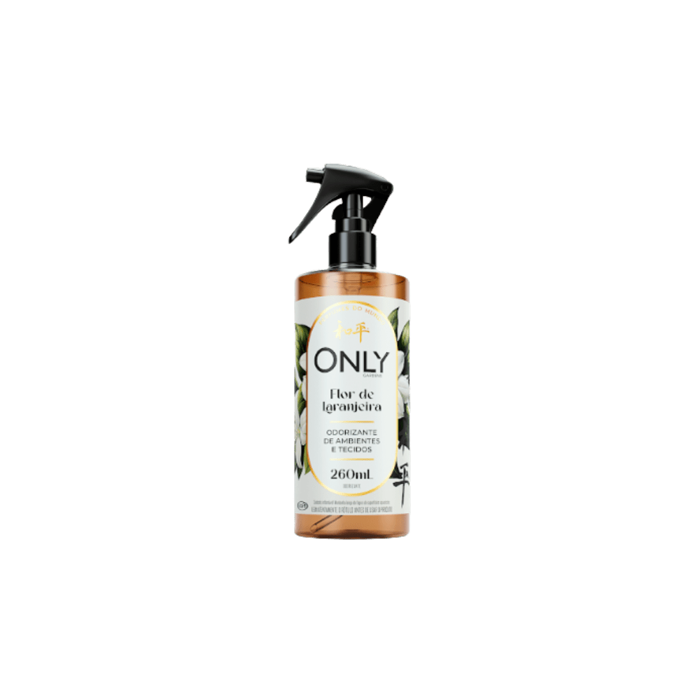 Odorizador de Ambientes e Tecidos 260ml Flor de Laranjeira - e - dona