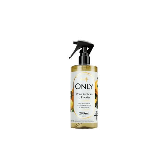Odorizador de Ambientes e Tecidos 260ml Pera Inglesa Only - e - dona