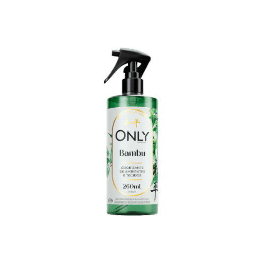 Odorizador de Ambientes e Tecidos Bambu 260ml Only - e - dona