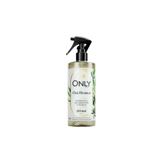 Odorizador de Ambientes e Tecidos Chá Branco 260ml Only - e - dona