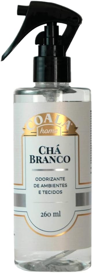 Odorizador de Ambientes e Tecidos Chá Branco Coala 260ml - e - dona
