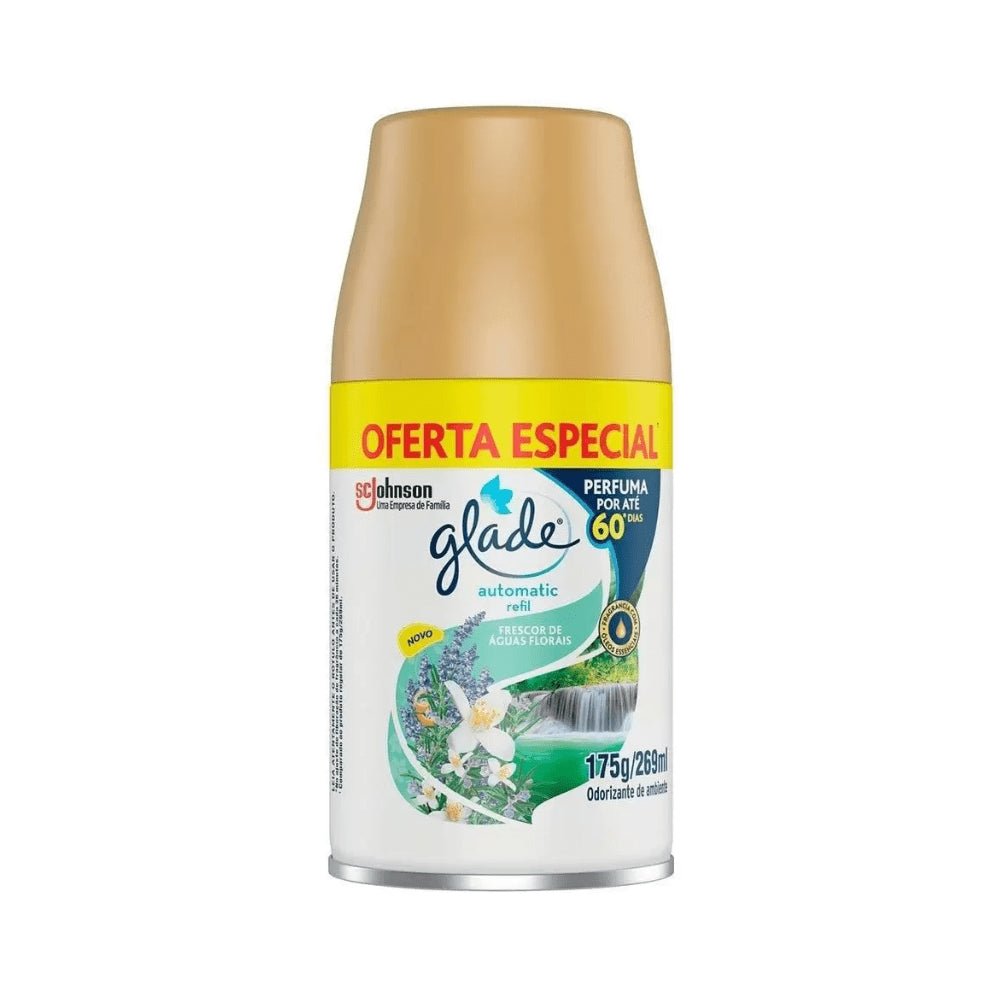 Odorizador de Ar Águas Florais Glade Refil 269ml promocional - e - dona