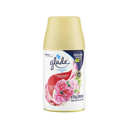 Odorizador de Ar Frutas e Flores Vibrantes Glade Refil 269ml - e - dona