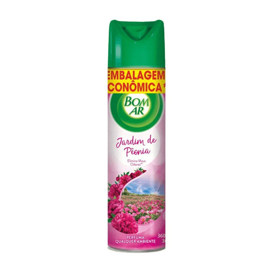 Odorizador de Ar Jardim de Peônia Bom Ar 360ml - e - dona
