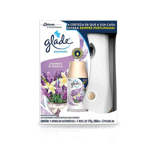 Odorizador de Ar Lavanda & Vanilla Glade Aparelho e Refil 269ml - e - dona