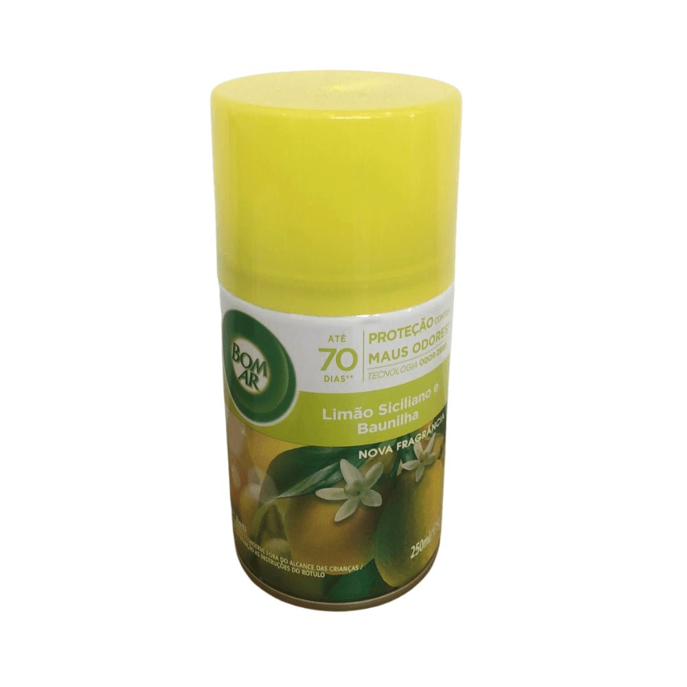Odorizador de Ar Limão Siciliano e Baunilha Freshmatic Refil 250ml - e - dona