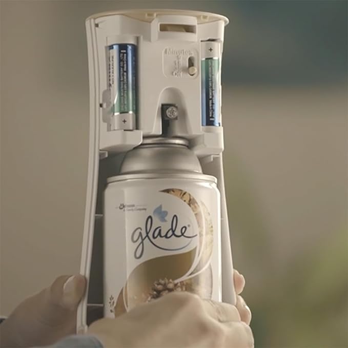 Odorizador de Ar Toque de Maciez Glade Aparelho+Refil 269ml - e - dona