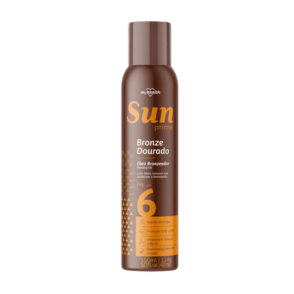 Óleo Bronzeador Sun Prime FPS 6 150ml - e - dona