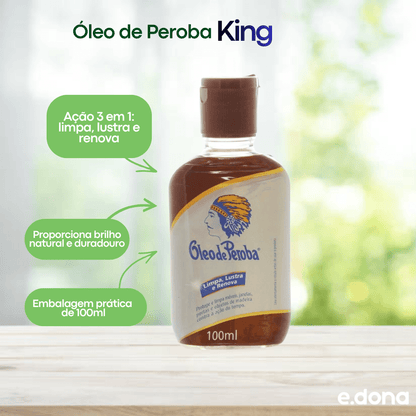 Óleo de Peroba King 100ml - e - dona