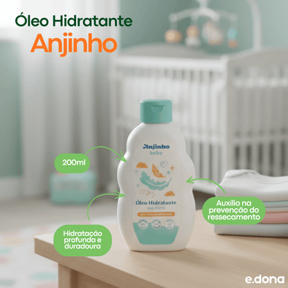 Óleo Hidratante 200ml Anjinho Baby - e - dona